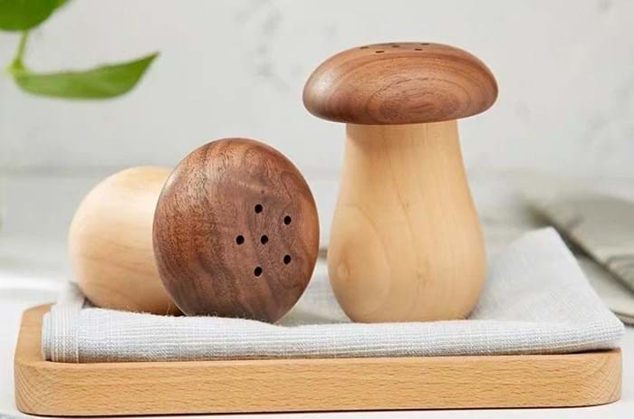 تولید نمکدان چوبی