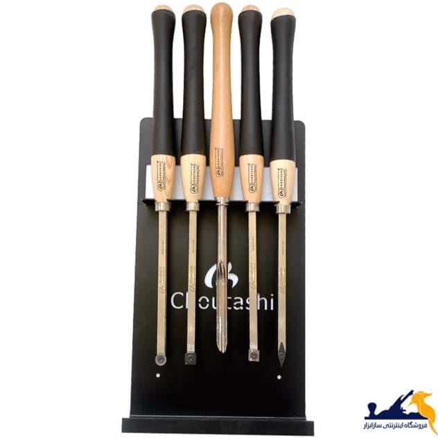 مجموعه 5 عددی مغار خراطی چوتاشی® به همراه استند کد CH101