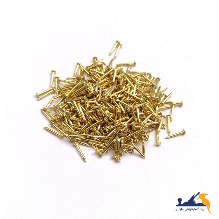 میخ ریز طلایی 10 میلیمتری