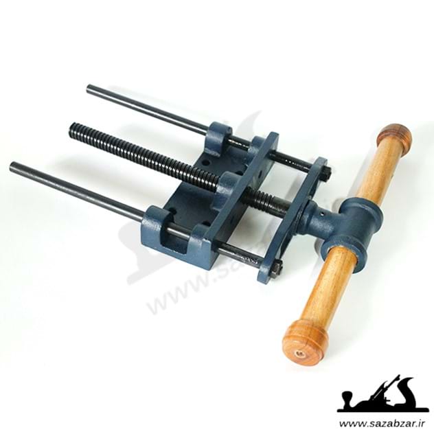 گيره نجاری جلو میزی گروز دسته چوبی wwv f7