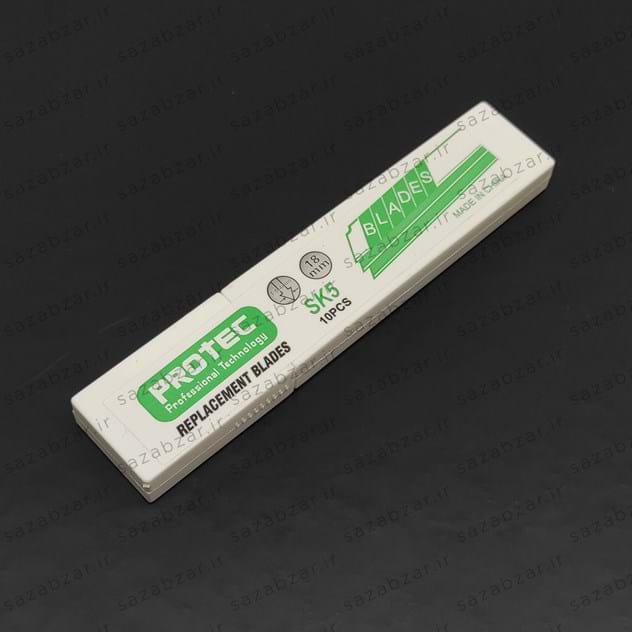 تیغ کاتر بزرگ پروتک بسته 10 عددی