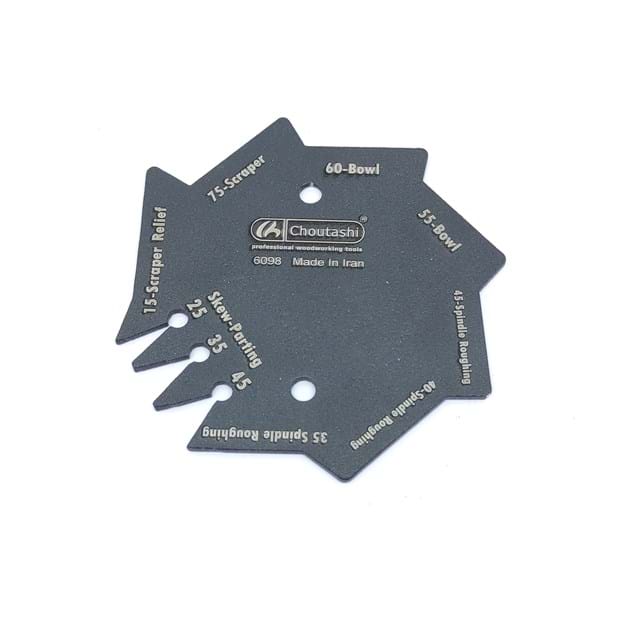 شابلون اندازه‌گیری زوایای تیزکاری مغار خراطی چوتاشی®