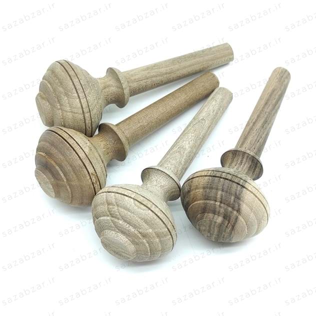 گوشی کمانچه CNC شده طرح 1 (بسته 4 عددی)