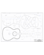 فایل نقشه گیتار آکوستیک مدل Orchestra Model