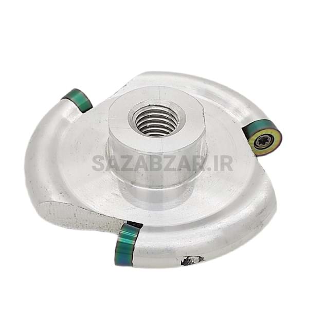 چوب ساب دیسکی رزوه دار سه الماسه قطر 80 میلیمتری
