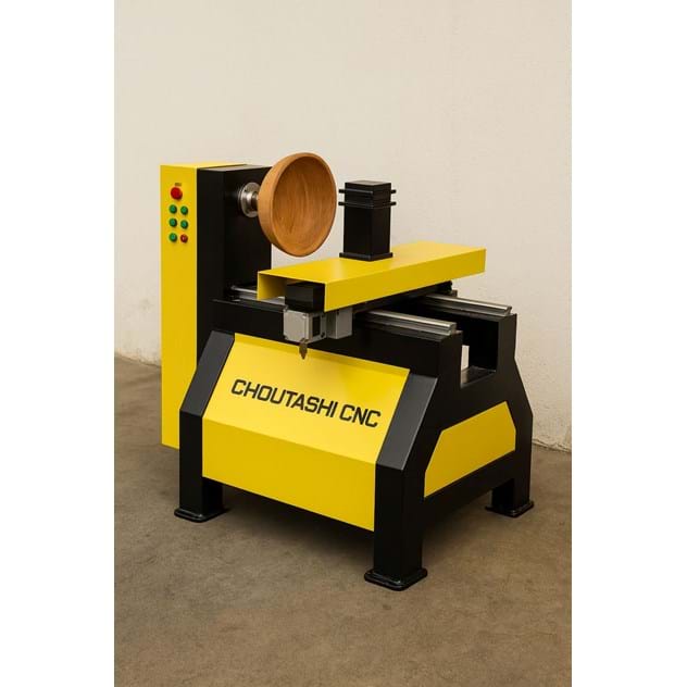 دستگاه سی ان سی خراطی چوتاشی مخصوص تولید کاسه مدل B400