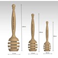 قاشق عسل چوبی  8 سانتی متری کد 102