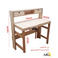 میز کار چوبی تاشو چوتاشی® مدل wchf1