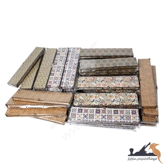 جعبه مضراب سنتور با طرح سنتی (بسته 60 عددی)